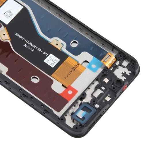 Full Screen with Frame for ZTE Blade A75 5G / V60 (Black)