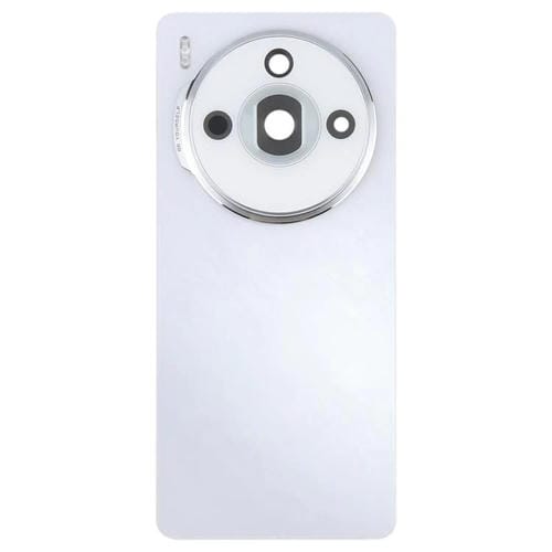 Dos de couvercle de batterie en verre d'origine pour ZTE Nubia Z60S Pro avec couvercle pour objectif de caméra