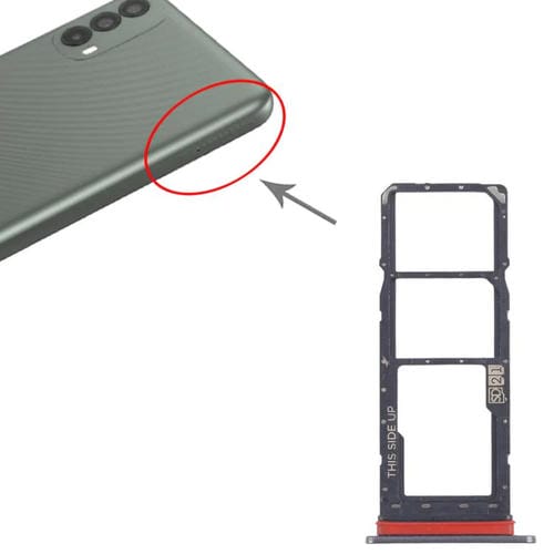 Vassoio Scheda SIM Motorola Moto E30 + Micro SD (Grigio)