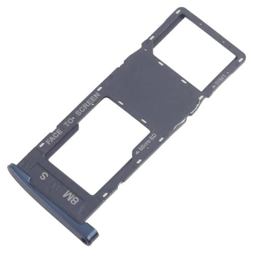 SIM Card and Micro SD Tray Motorola Moto G6 Plus (10 Units) (Black)