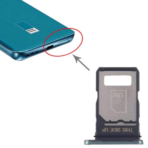 Plateau Carte SIM Motorola Edge 40 Neo XT2307-1 (Vert) (10 Unités)