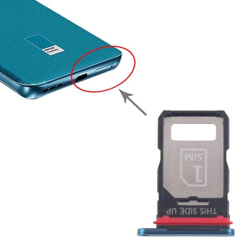 Bandeja Tarjeta SIM Motorola Edge 40 Neo XT2307-1 (Azul) (10 Unidades)