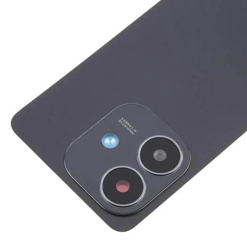 Carcasa Trasera Tapa Oppo A3x y A3i con Tapa de Lente de Cámara (Negra)