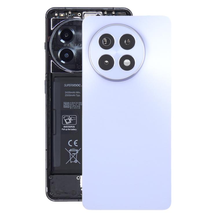Tapa Trasera de Batería Vidrio OnePlus Ace 5 Pro 5G con Lente Cámara (Morado Mate)