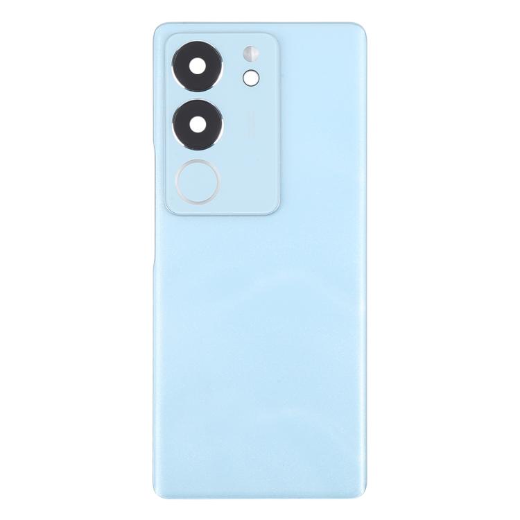 Tampa Traseira da Bateria Vivo S17 Pro 5G V2284A com Lente da Câmara (Azul)