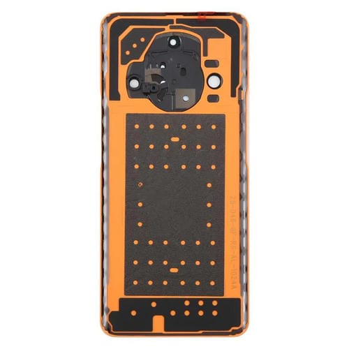 Carcasa trasera con tapa para lente de cámara para Honor X9b (naranja)