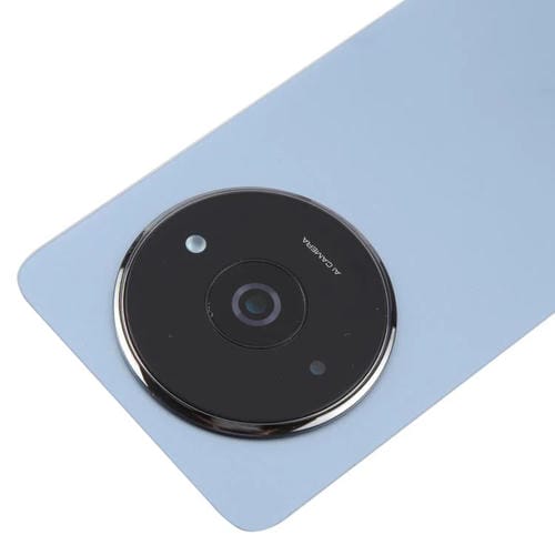 Carcasa trasera OEM con tapa para lente de cámara para Xiaomi Redmi A3 4G (azul)