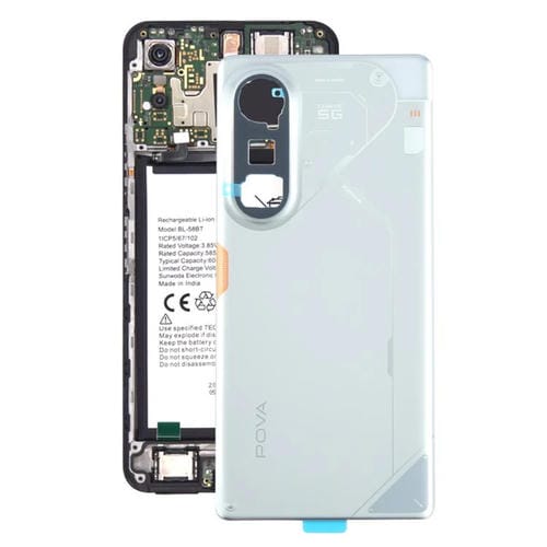 Carcasa trasera original para Tecno Pova Curve 5G LJ8k