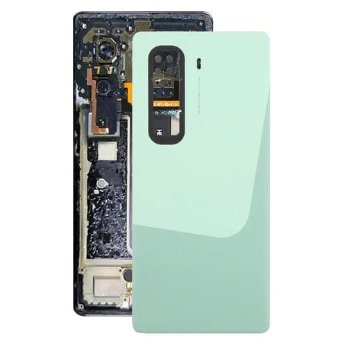 Funda trasera de cuero original para Infinix Hot 50 Pro+ 4G X6880 (verde)