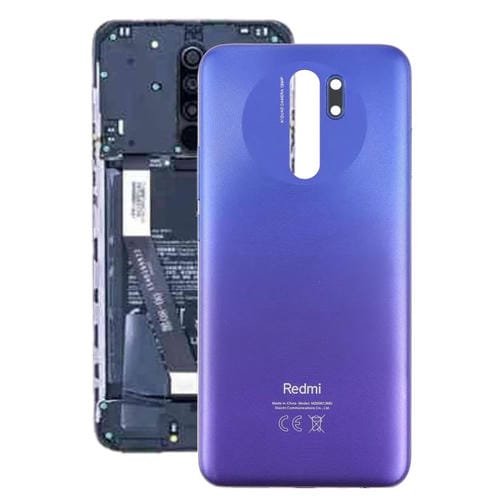 Carcasa trasera de plástico OEM para Xiaomi Redmi 9 (azul)