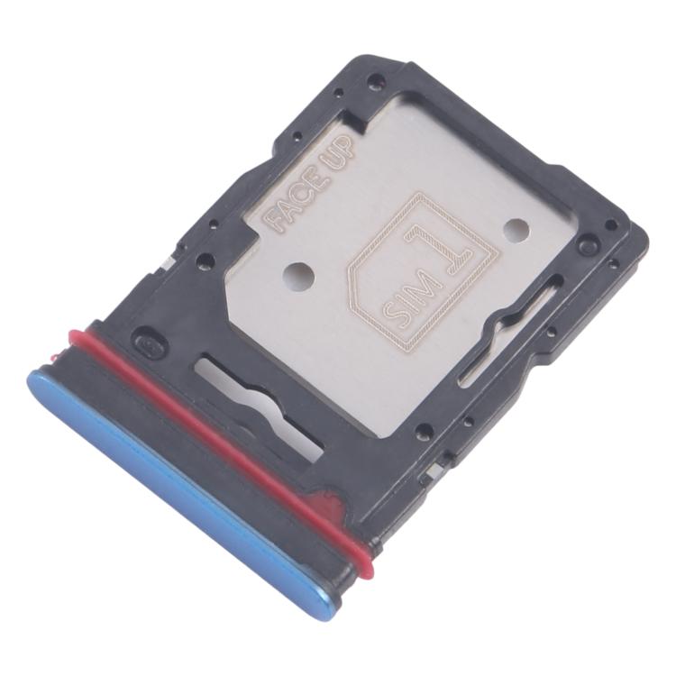 Bandeja para tarjeta SIM original (10 unidades) para Motorola Edge 60 + bandeja para tarjeta SIM/tarjeta micro SD (azul)