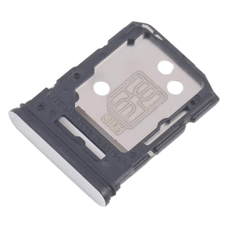 Bandeja para tarjeta SIM original OPPO Reno12 Pro CPH2629 (10 unidades) + bandeja para tarjeta SIM/tarjeta Micro SD (plateada)