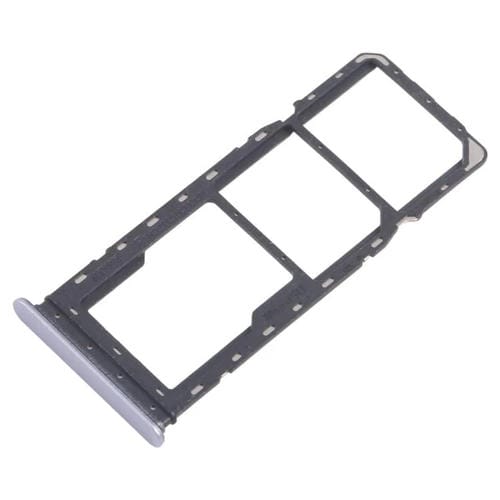 Para Realme C65 4G RMX3910, 10 bandejas SIM originales + bandejas SIM + bandejas Micro SD (azul)