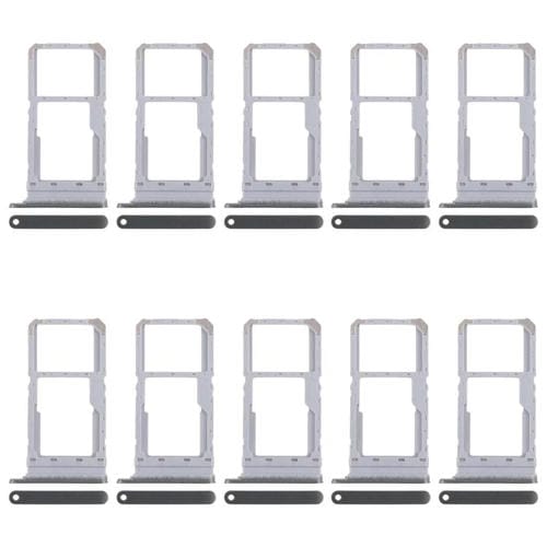 Bandejas para tarjeta SIM original (10 unidades) para Realme Narzo N65 5G CPH2639 + bandeja para tarjeta SIM/tarjeta Micro SD (verde oscuro)