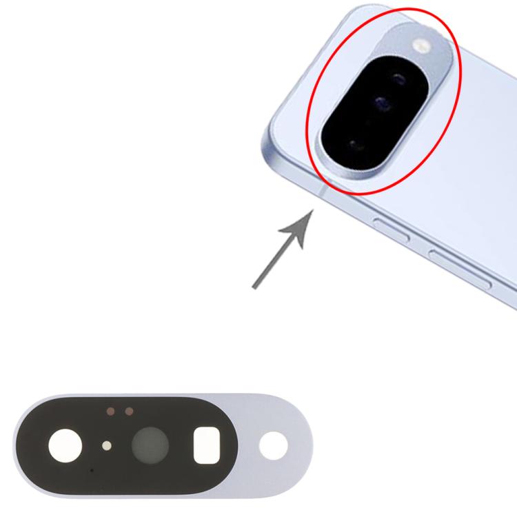 Tapa de lente de cámara trasera para Google Pixel 10 (Azul)