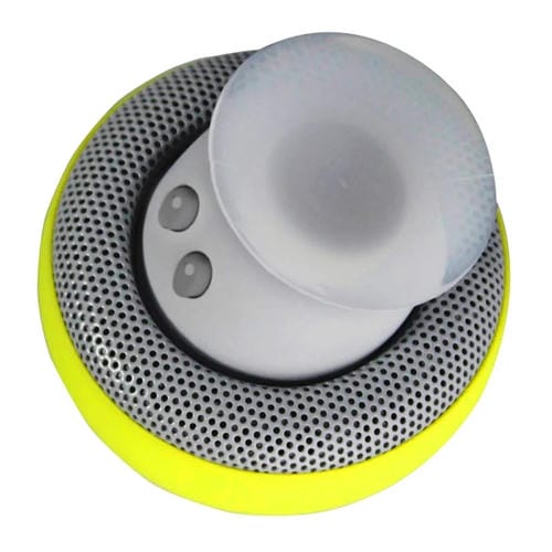 Altavoz Bluetooth Forma De Hongo Soporte De Succión (Amarillo)
