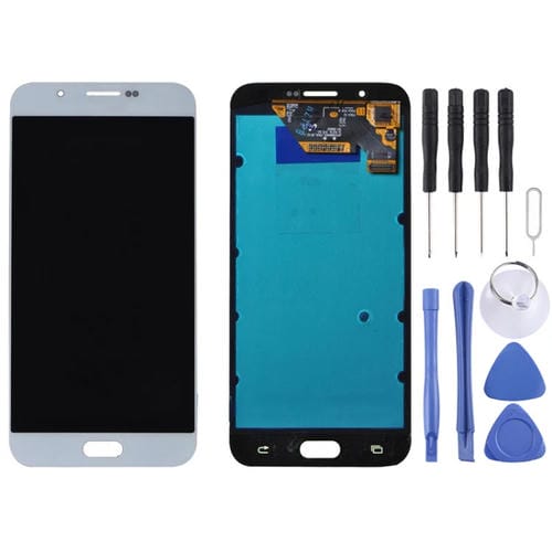 LCD-Bildschirm + Touchscreen Samsung Galaxy A8/A8000 (WeiĂ)