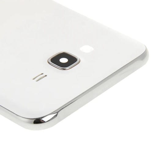 Cubierta Completa Samsung Galaxy J7 Bisel y Tapa Trasera de Batería (Blanco)