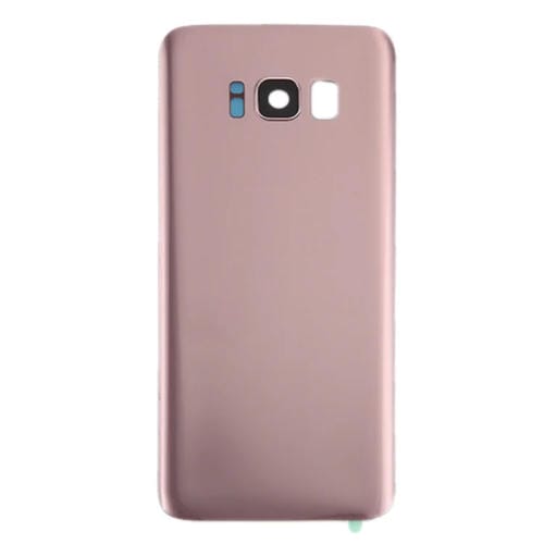 Coperchio Posteriore della Batteria Samsung Galaxy S8+ G955 con Lente della Fotocamera e Adesivo (Rosa Oro)