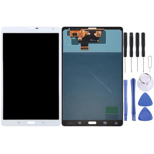 LCD-Bildschirm Super AMOLED Samsung Galaxy Tab S 8.4 LTE T705 (Weiß)
