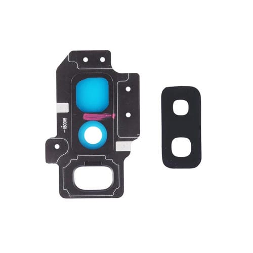 Copertura Obiettivo Fotocamera Samsung Galaxy S9+ / G9650 (Grigio) - Confezione da (10 Pezzi)