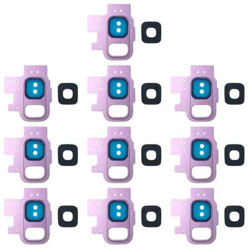 Copertura Obiettivo Fotocamera Samsung Galaxy S9/G9600 (Viola) - Confezione da (10 Pezzi)