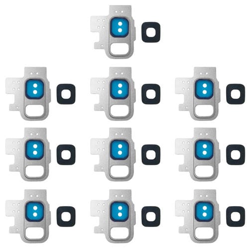 Copertura dell'obiettivo della fotocamera Samsung Galaxy S9/G9600 (Argento) - Confezione da (10 pezzi)