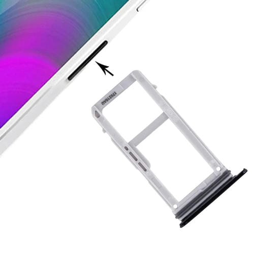 Vassoio della scheda SIM Samsung Galaxy A3 A320 + Micro SD (Nero)
