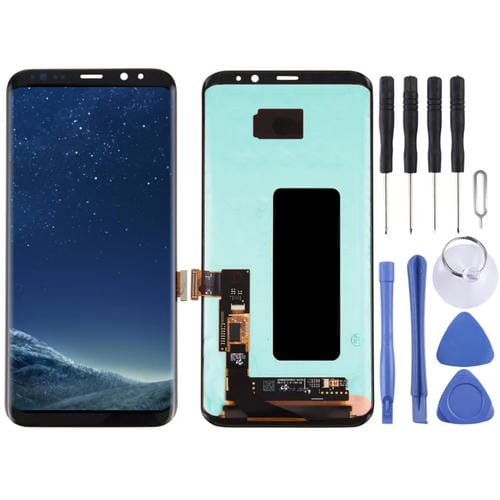 Schermo LCD + Pannello Touch Samsung Galaxy S8 Plus G955 (Nero)