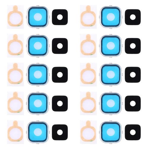 Rückseitige Kamerablende und Linse Samsung Galaxy Alpha G850 mit Aufkleber (10 Stück)