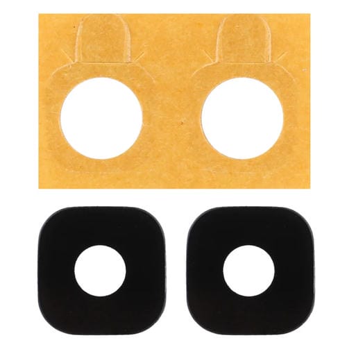 Rückseitige Kameraglasabdeckung mit Aufkleber Samsung Galaxy J5 Prime - Packung mit (10 Stück)