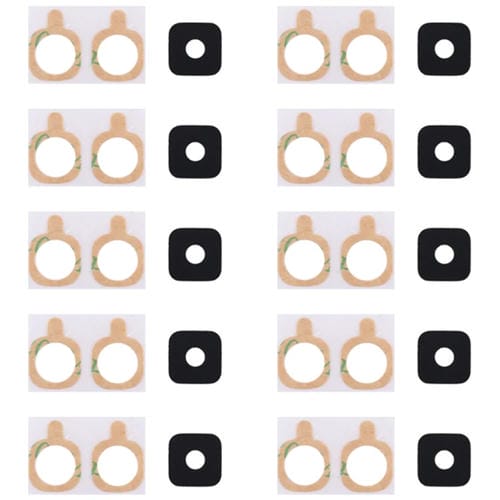 Copertura della lente della fotocamera posteriore Samsung Galaxy A5/A8 adesivo (10 pezzi)