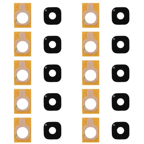 Tampa da Lente da Câmara Traseira com Adesivo Samsung Galaxy J3 / J320 - (10 Peças)