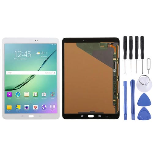 Schermo LCD Super AMOLED Samsung Galaxy Tab S2 9.7 T815 T810 T813 (Bianco)