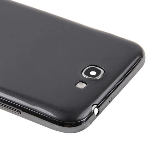 Lunette et couvercle arrière Samsung Galaxy Note 2 N7100 (Noir) Batterie