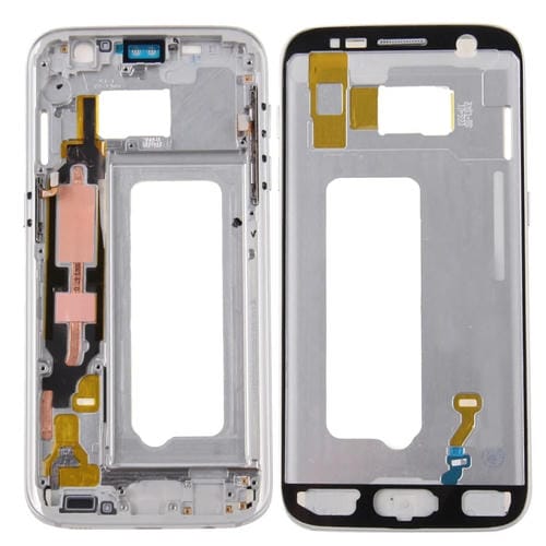Carcasa Frontal LCD Marco Bisel Samsung Galaxy S7/G930 (Argento)