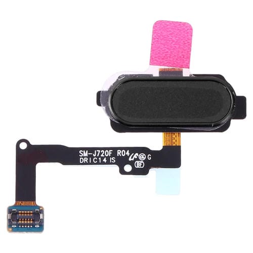 Cabo Flex Sensor de Impressão Digital Samsung Galaxy J7 Duo SM-J720F (Preto)