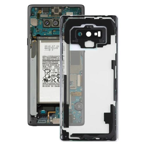 Coperchio posteriore della batteria Samsung Galaxy Note 9/N960D N960F con obiettivo della fotocamera (Trasparente)