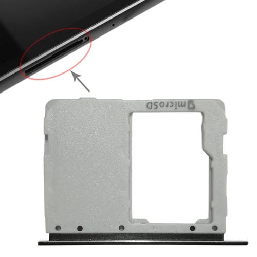 Micro SD Card Tray Samsung Galaxy Tab S3 9.7 T820 WIFI (Black)