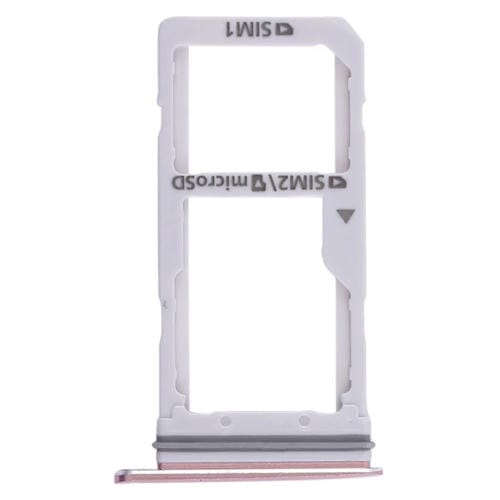 Vassoio 2 Schede SIM/Micro SD Samsung Galaxy S7 Edge (Rosa)
