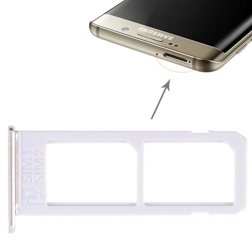 Tabuleiro Cartão SIM Samsung Galaxy S6 Edge Plus/S6 Edge+ (Ouro)