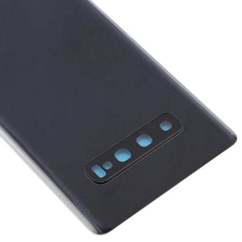 Couvercle arrière de batterie avec lentille d'appareil photo Samsung Galaxy S10+ (Noir)
