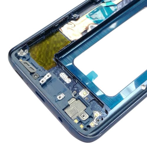 Mittlere Lünette Samsung Galaxy S9+ G965F G965F/DS G965U G965W G9650 (Blau)
