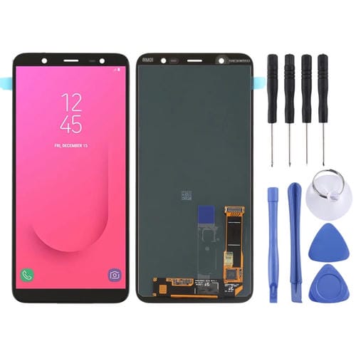 Pantalla Completa Original Super AMOLED Samsung Galaxy J8 J810F / DS J810Y / DS J810G / DS (Negro)