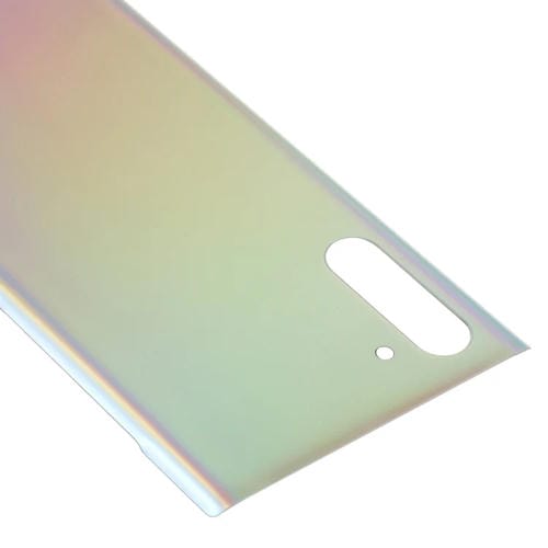 Dos de couverture de batterie Samsung Galaxy Note 10 (Argent)