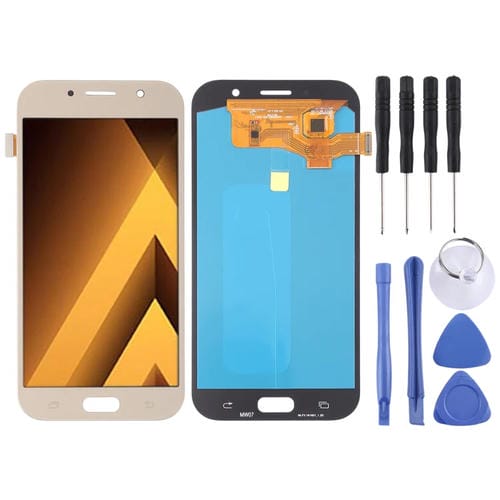 Schermo LCD OLED Samsung Galaxy A7 A720F/DS (Oro)