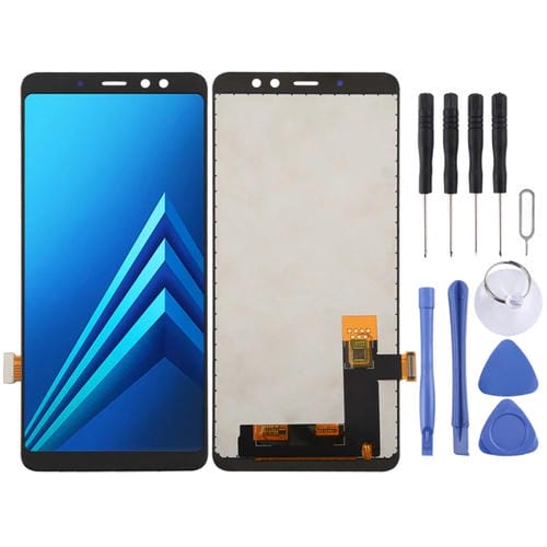Schermo LCD Incell Samsung Galaxy A8+ A730F (Nero)