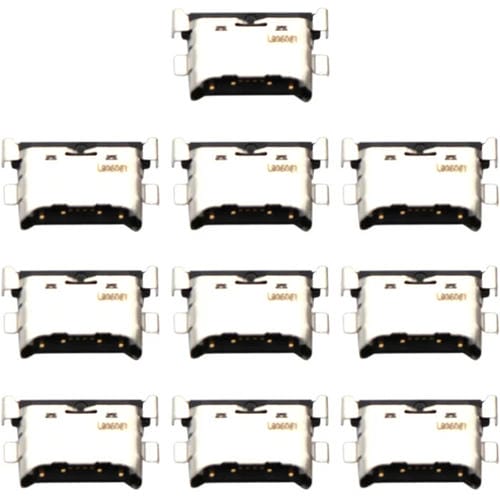 Conector de Porto de Carregamento Samsung Galaxy A50s SM-A507F - (10 Peças)