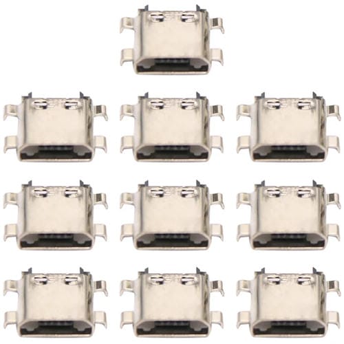 Conector de Porto de Carregamento Samsung Galaxy J7 V SM-J727 (10 Peças)