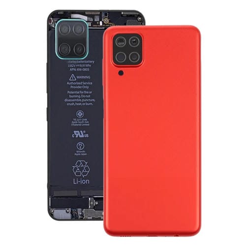 Back Cover Samsung Galaxy A12 Battery (Red)